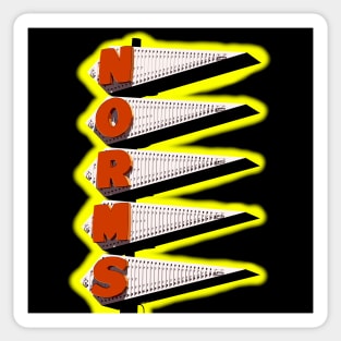 Norms Sign Variation Sticker